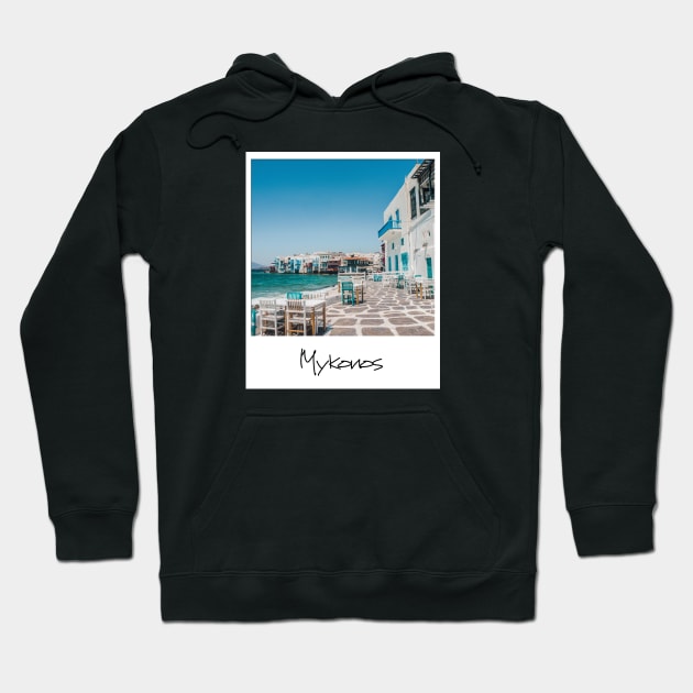 Mykonos Hoodie by greekcorner